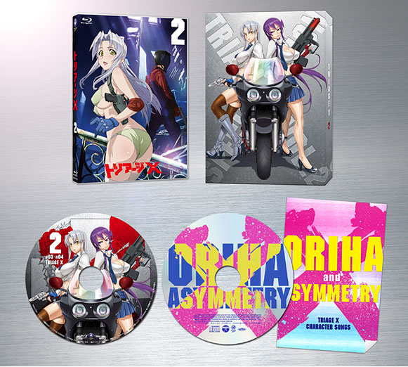 Blu-ray＆DVD｜トリアージX -イクス- TVアニメ公式サイト